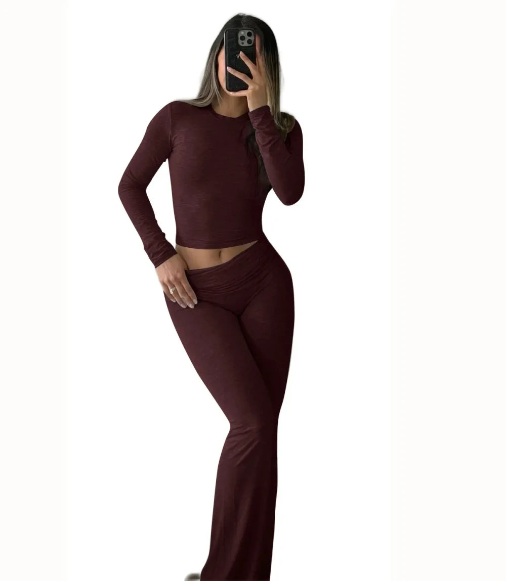 Flexible Two-Piece Yoga Set