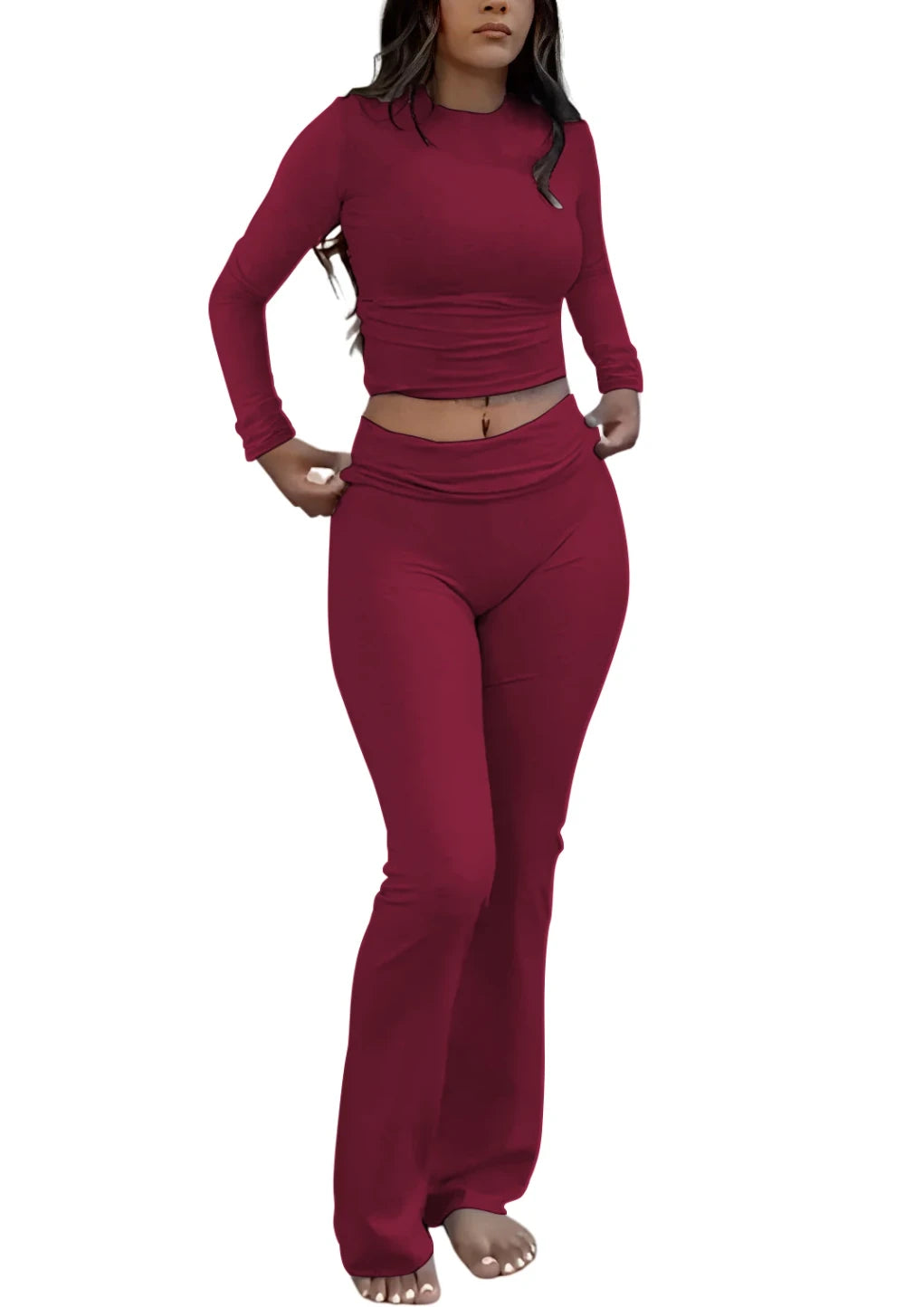 Flexible Two-Piece Yoga Set