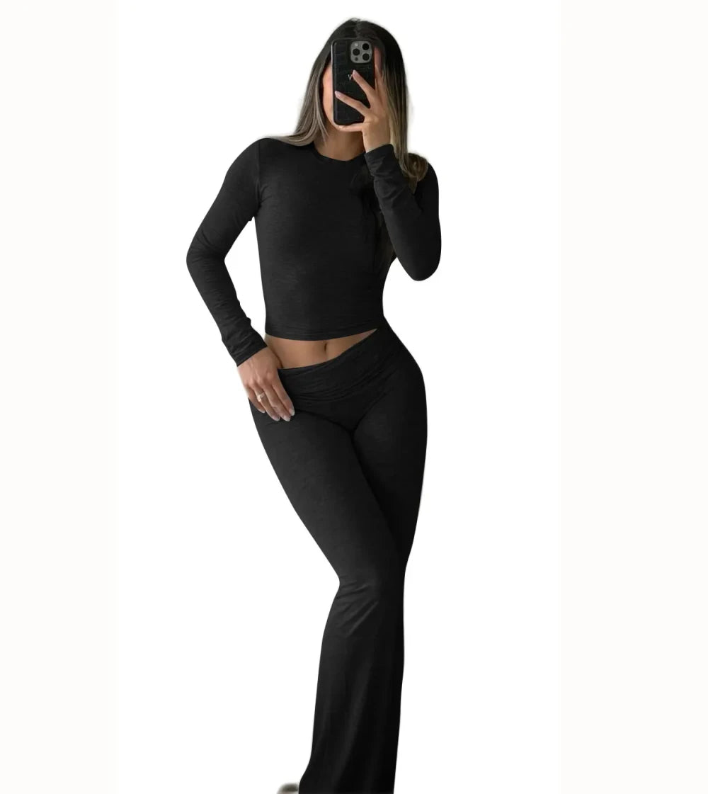 Flexible Two-Piece Yoga Set