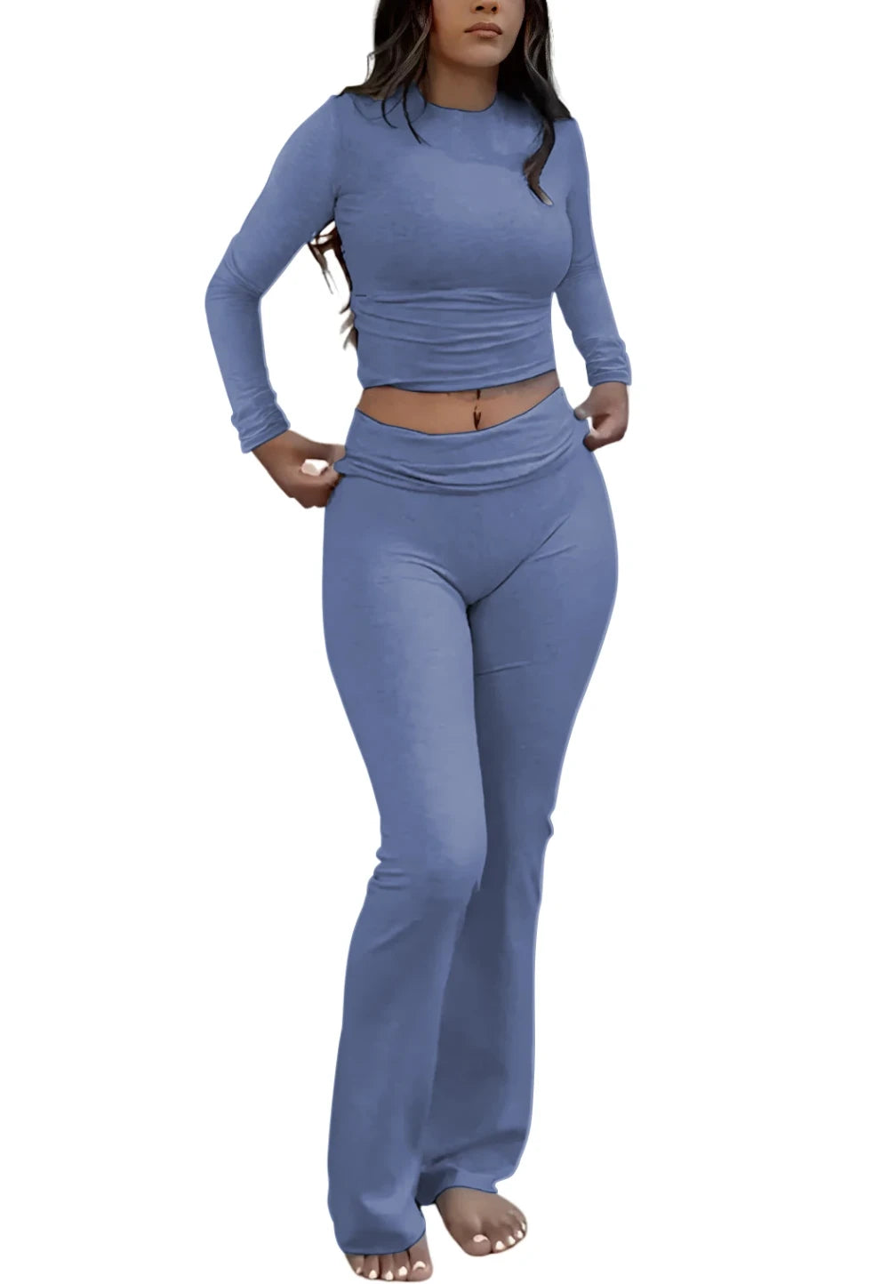 Flexible Two-Piece Yoga Set
