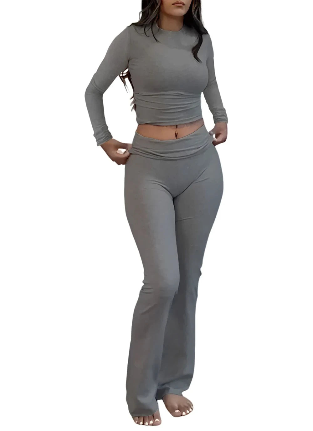 Flexible Two-Piece Yoga Set
