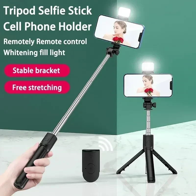 Telescopic Travel Phone Tripod