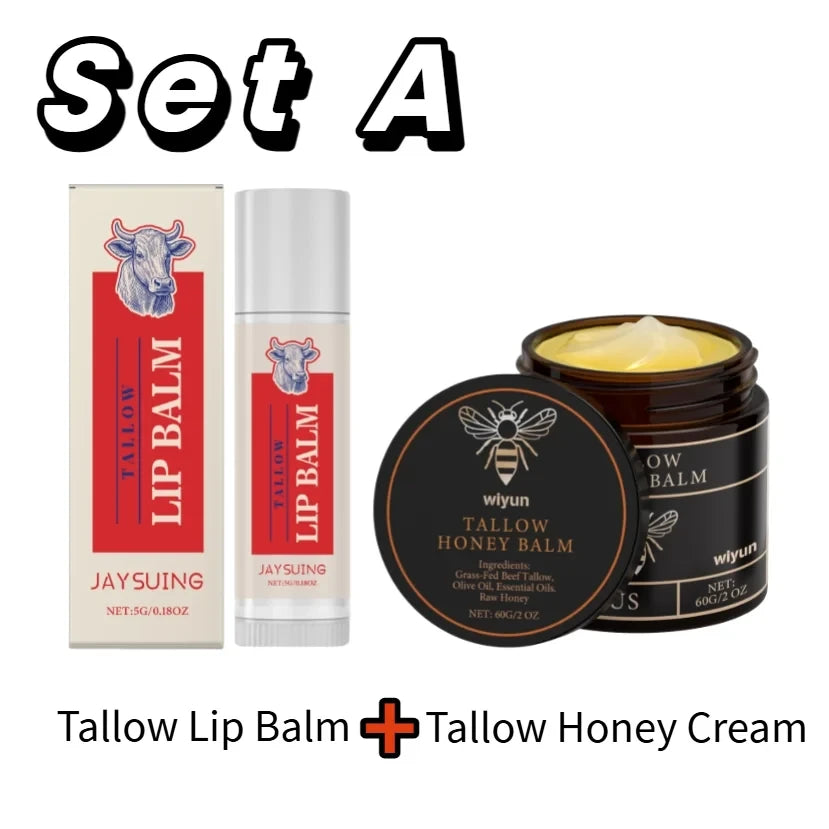 Whipped Tallow Honey Moisturizing Balm