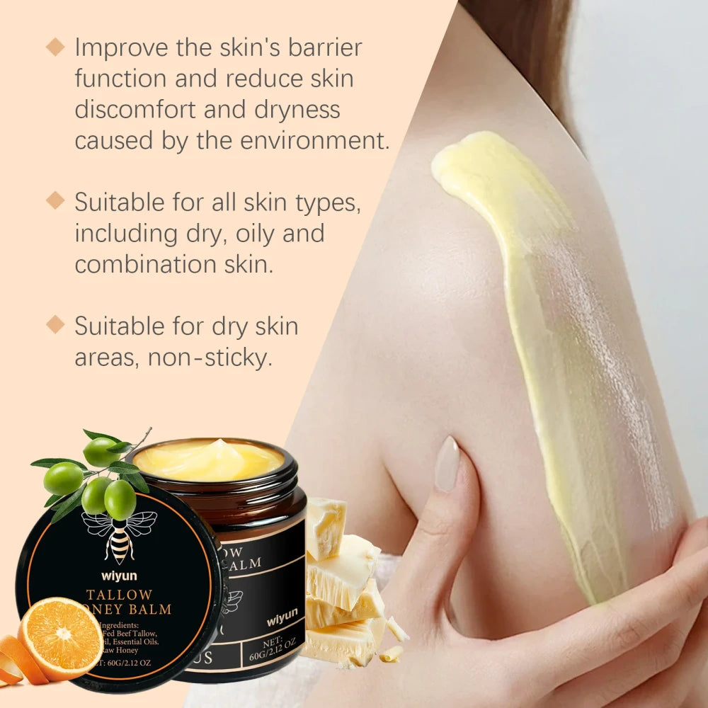 Whipped Tallow Honey Moisturizing Balm