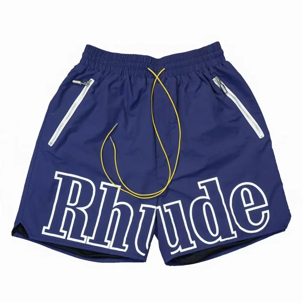 Rhude Letter Printed Casual Shorts