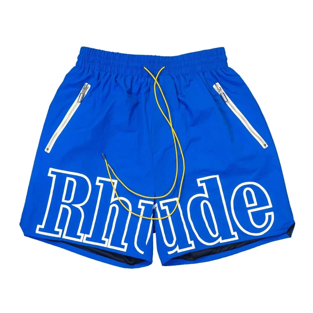 Rhude Letter Printed Casual Shorts