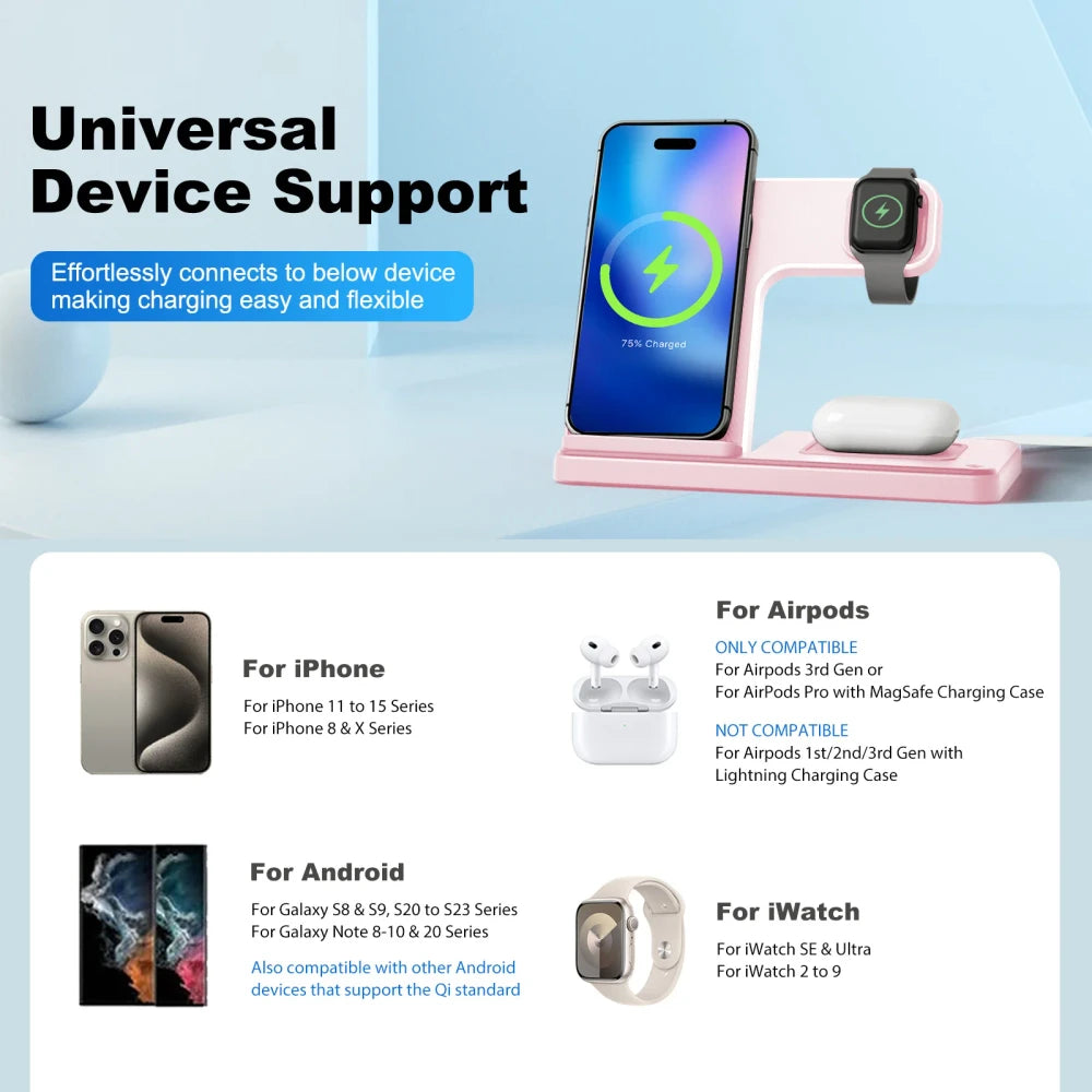 Magnetic Wireless Charging Station