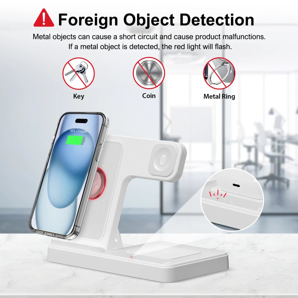 Magnetic Wireless Charging Station